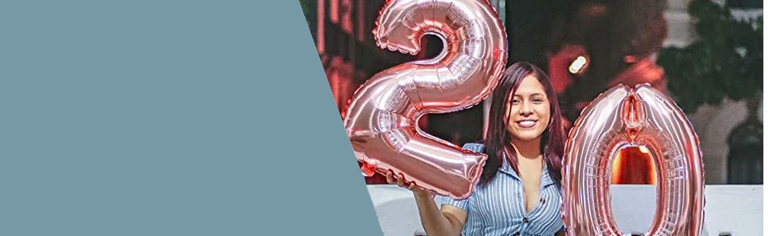 Ganz frisch eingetroffen: Zahlenballons für verschiedene Kombinationen!